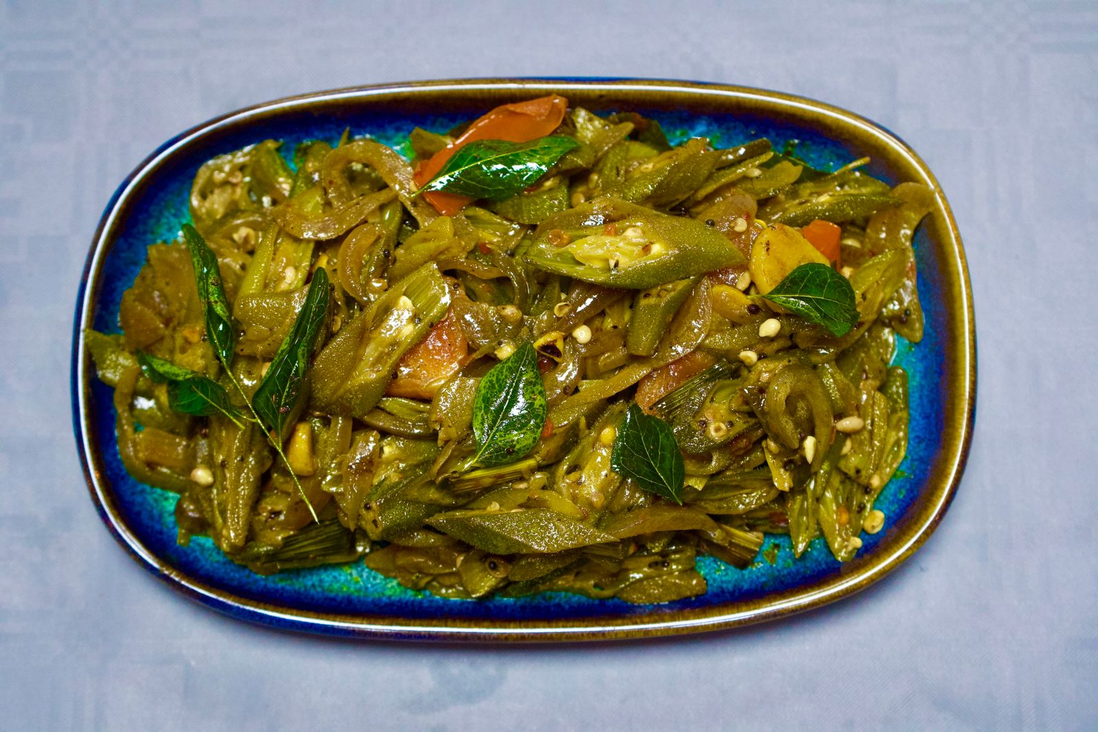 Tempered Okra